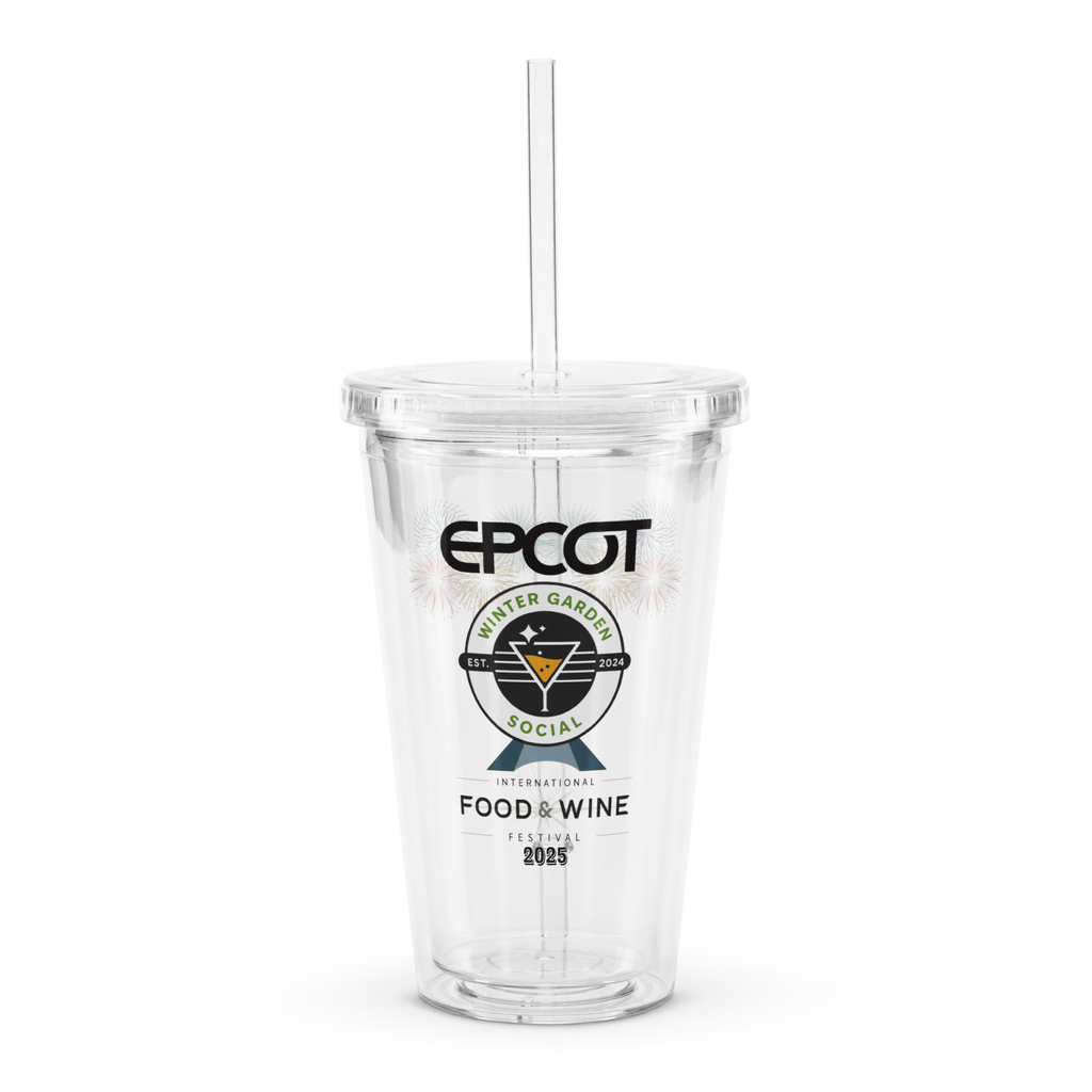 Food & Wine 2025 - Clear plastic tumbler