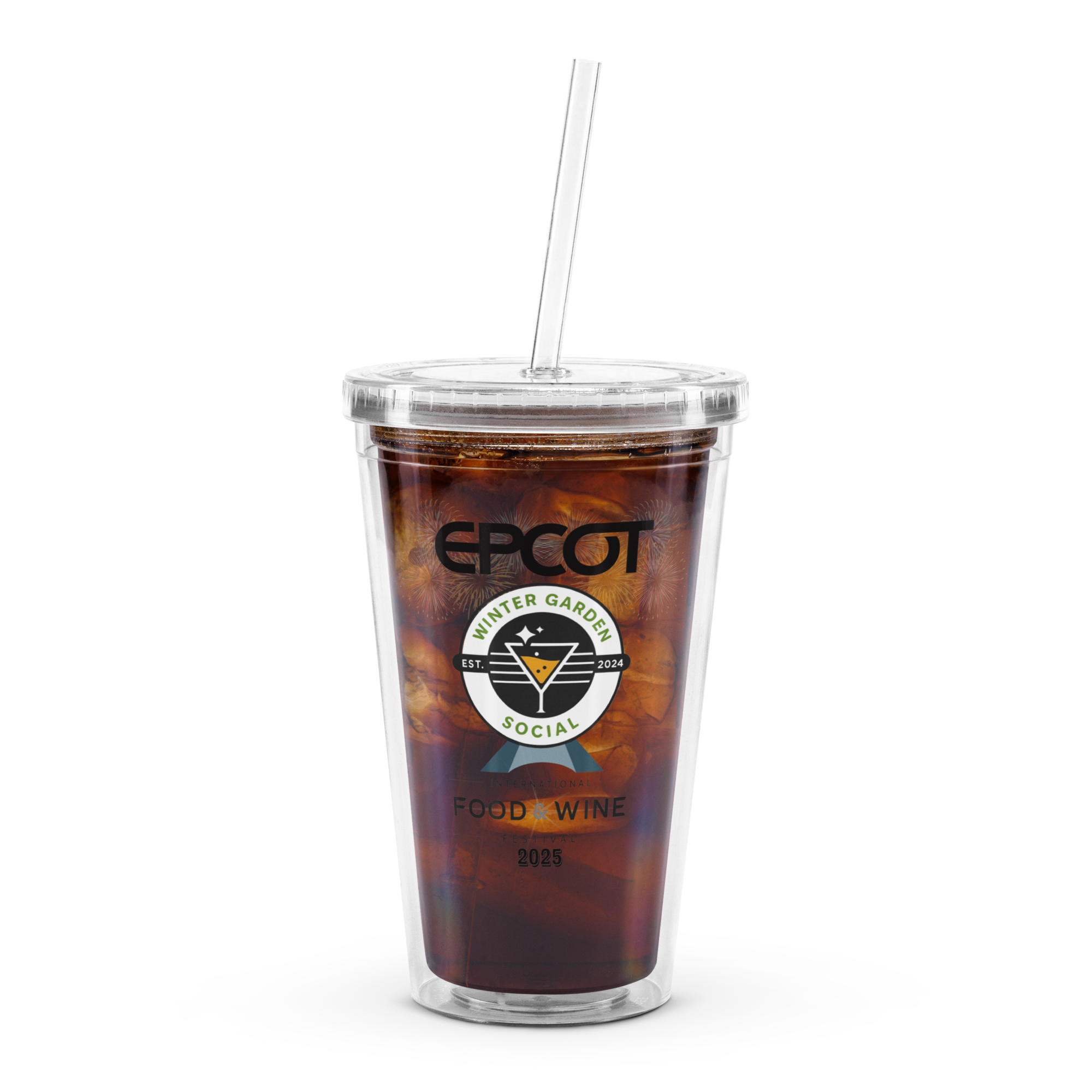 Food & Wine 2025 - Clear plastic tumbler