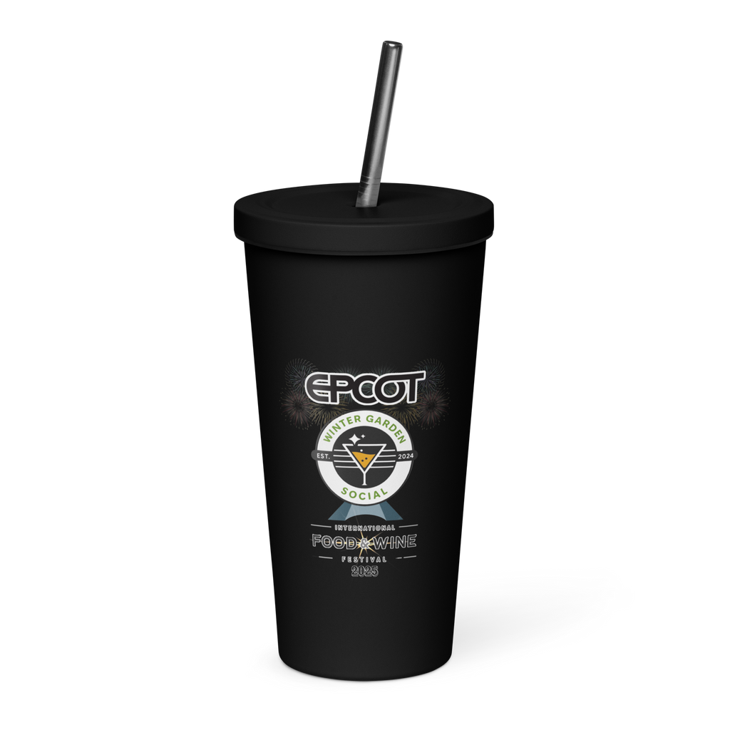 Food & Wine 2025 - Insulated tumbler with a straw