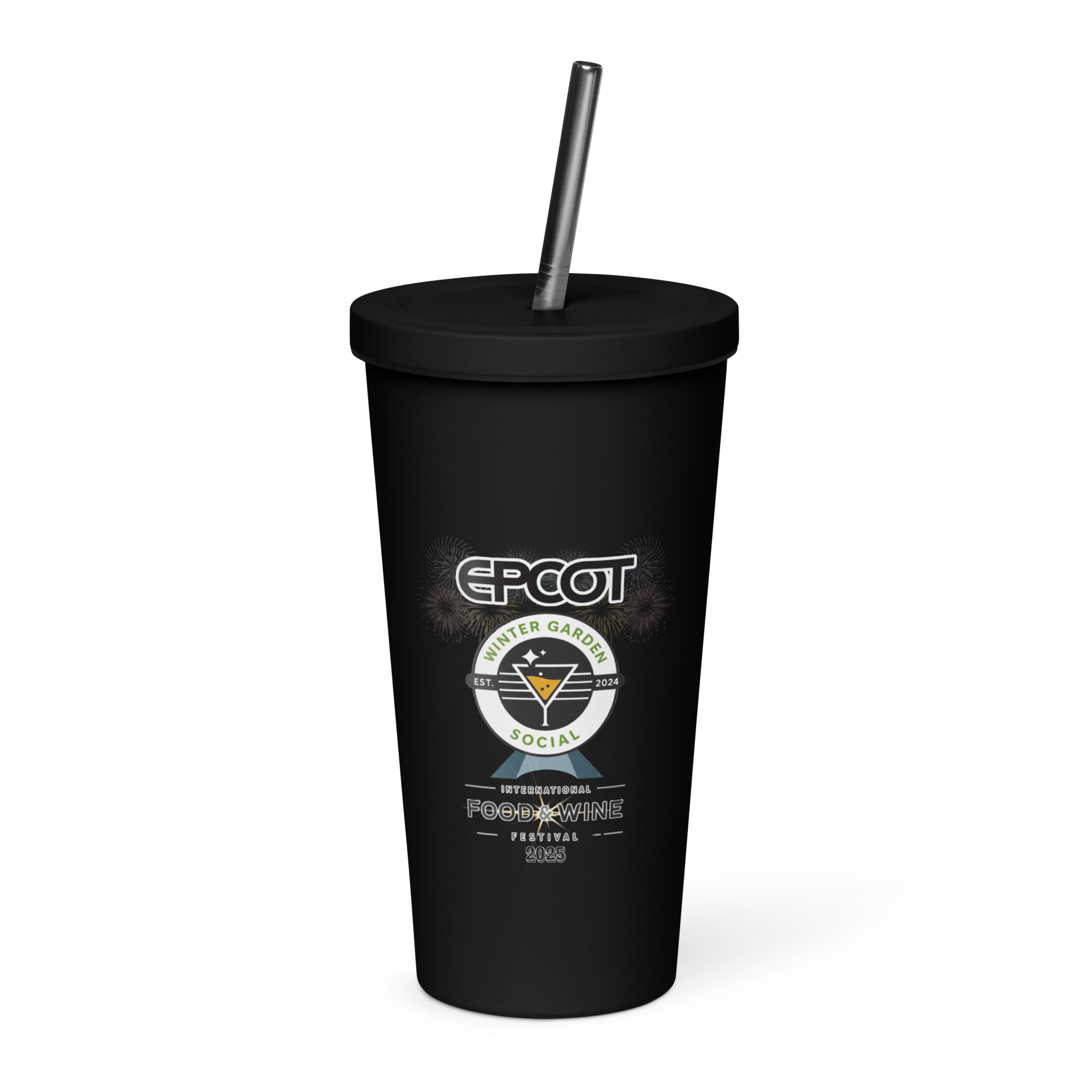 Food & Wine 2025 - Insulated tumbler with a straw
