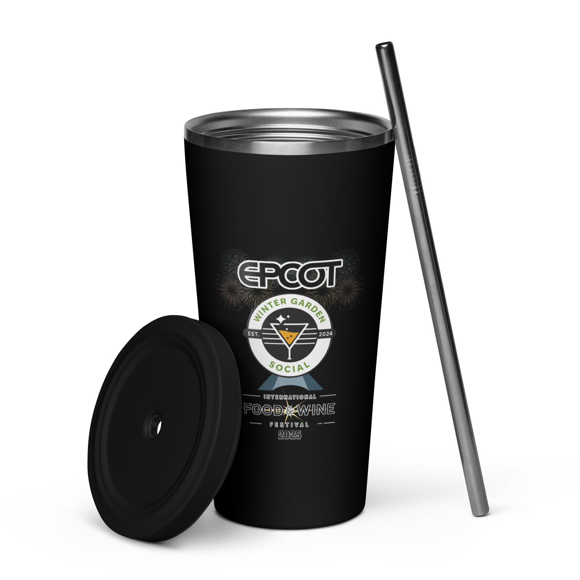 Food & Wine 2025 - Insulated tumbler with a straw