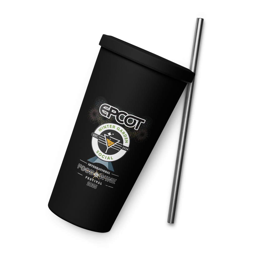 Food & Wine 2025 - Insulated tumbler with a straw
