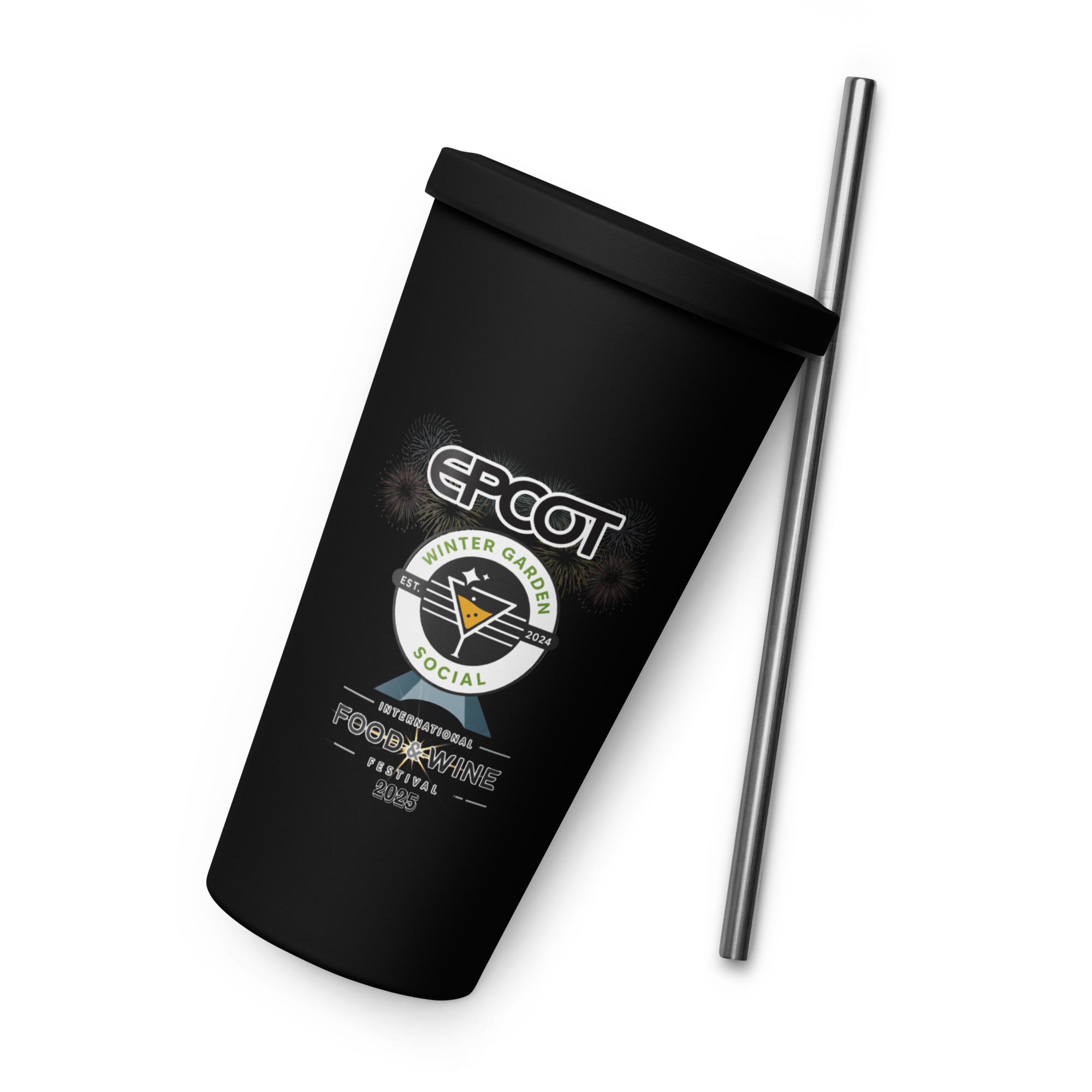 Food & Wine 2025 - Insulated tumbler with a straw