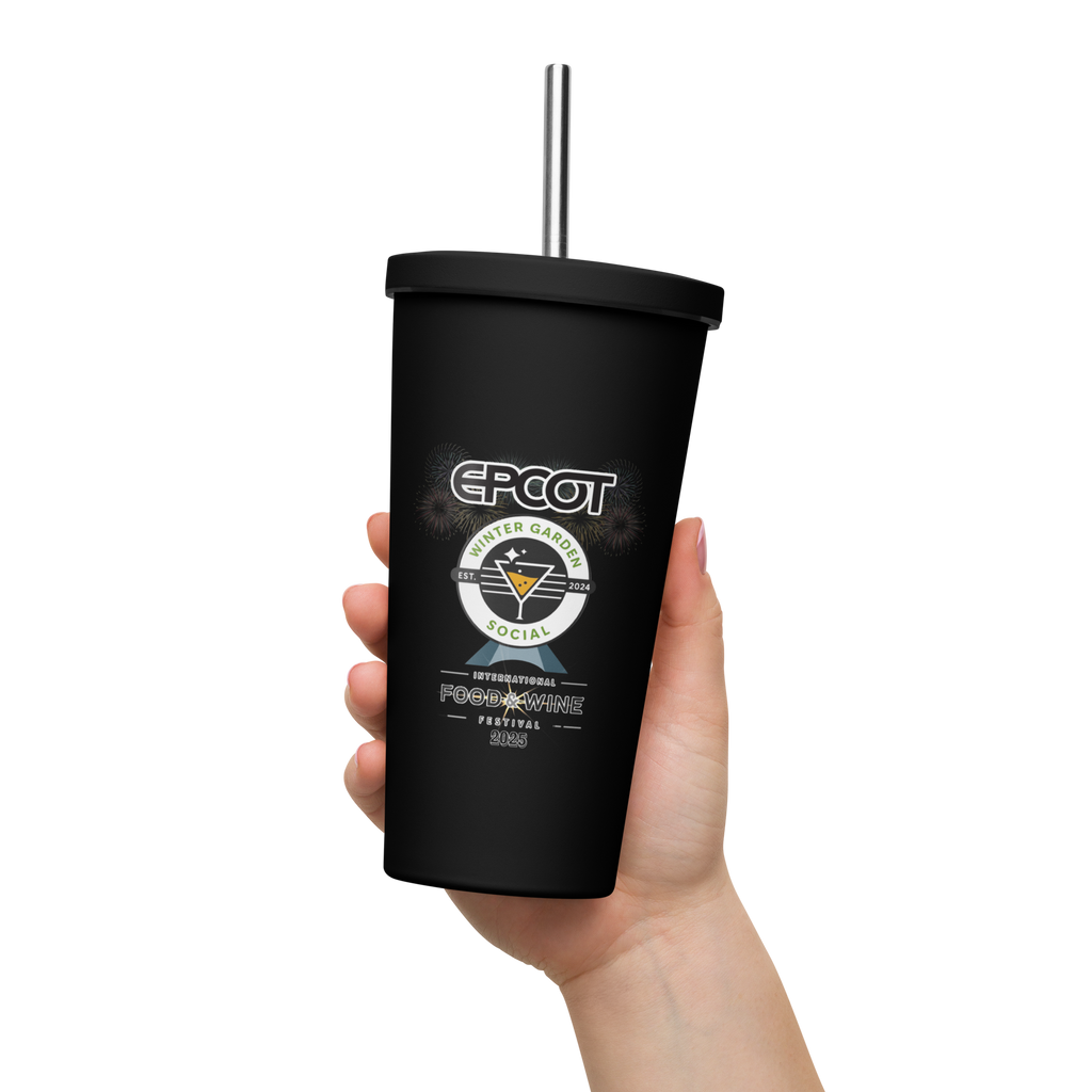 Food & Wine 2025 - Insulated tumbler with a straw
