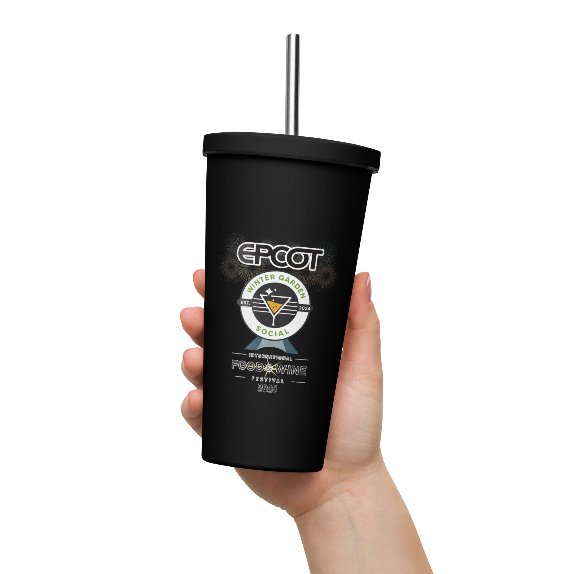 Food & Wine 2025 - Insulated tumbler with a straw