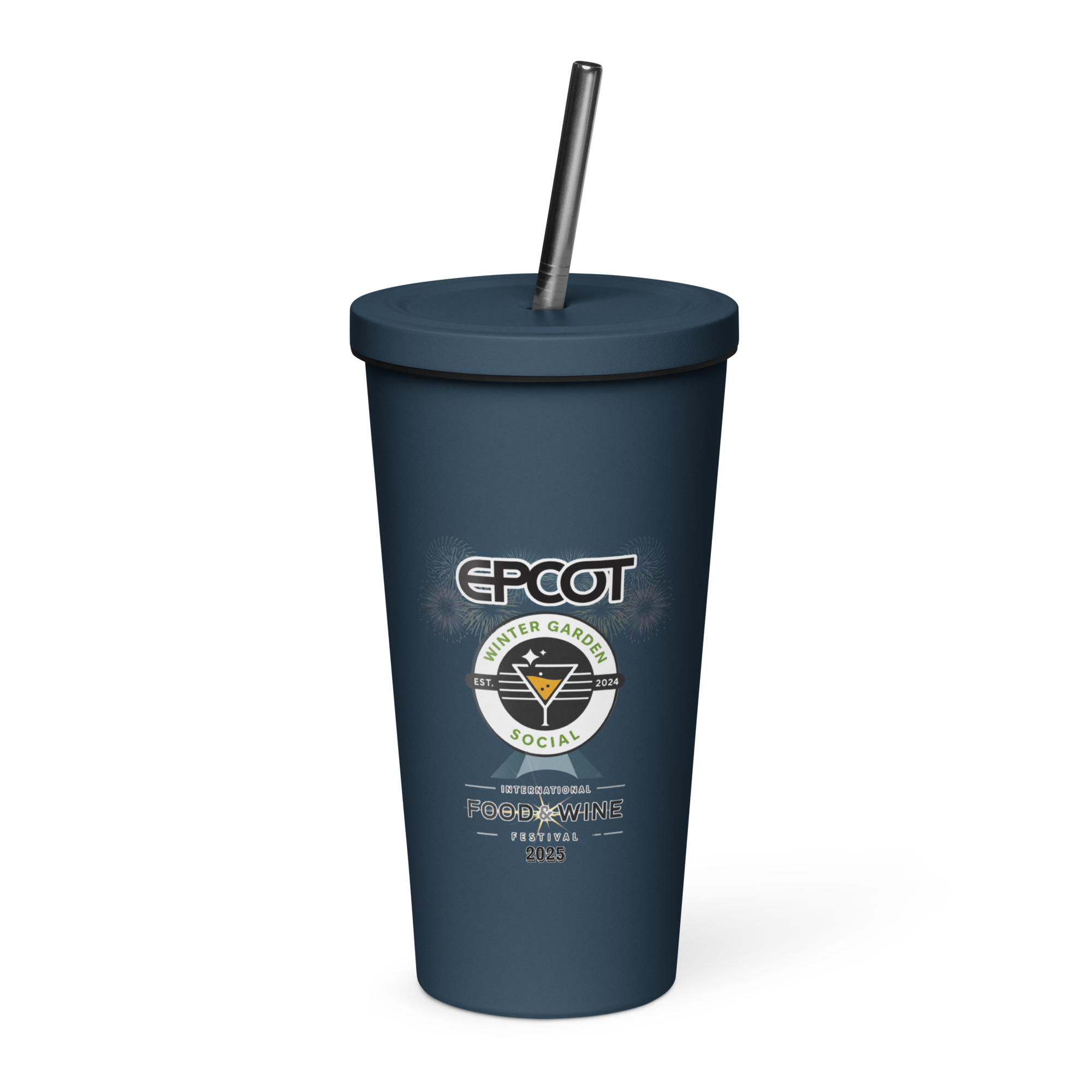 Food & Wine 2025 - Insulated tumbler with a straw