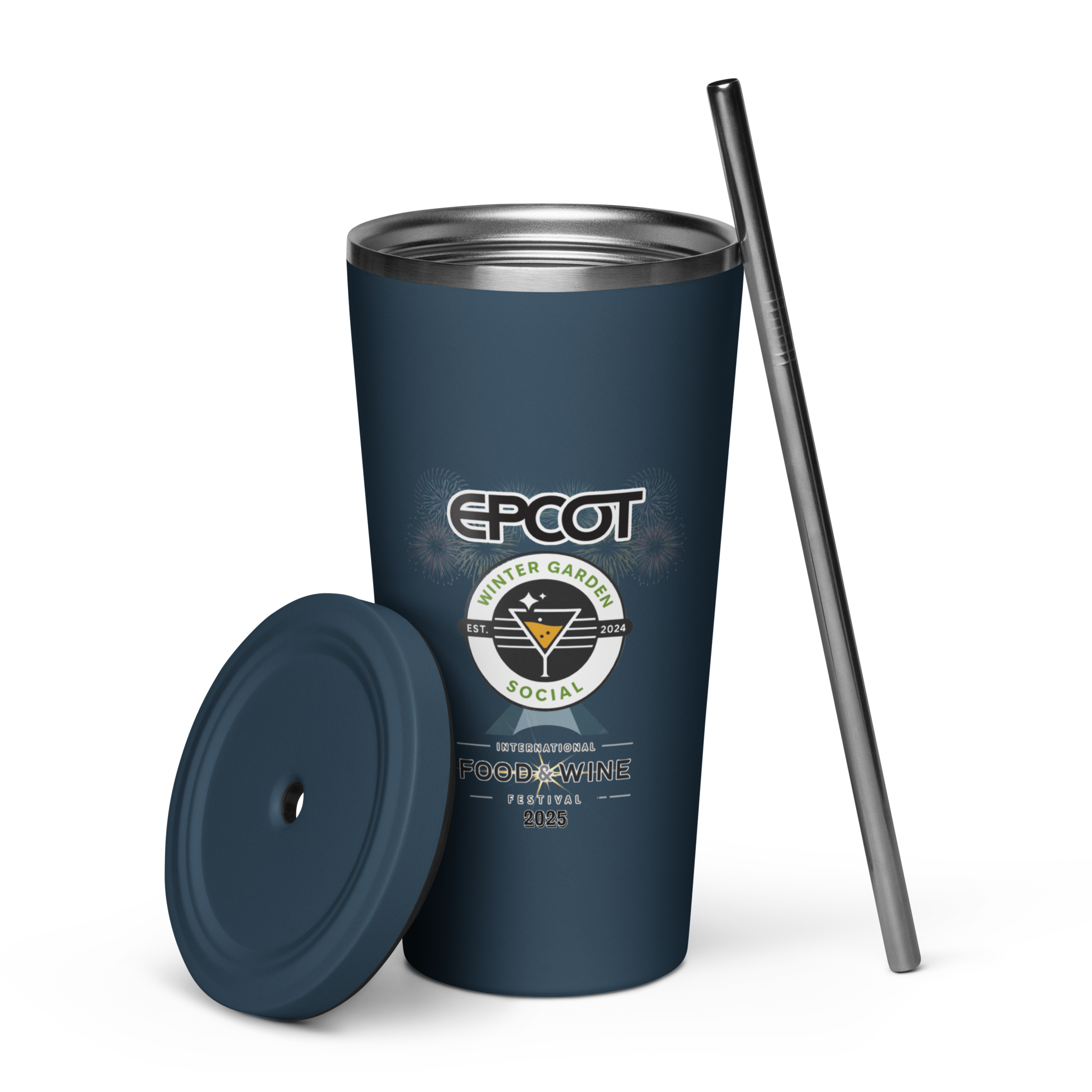 Food & Wine 2025 - Insulated tumbler with a straw