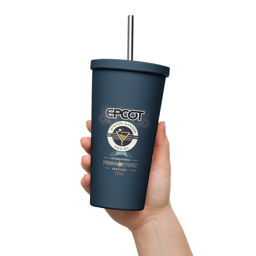 Food & Wine 2025 - Insulated tumbler with a straw