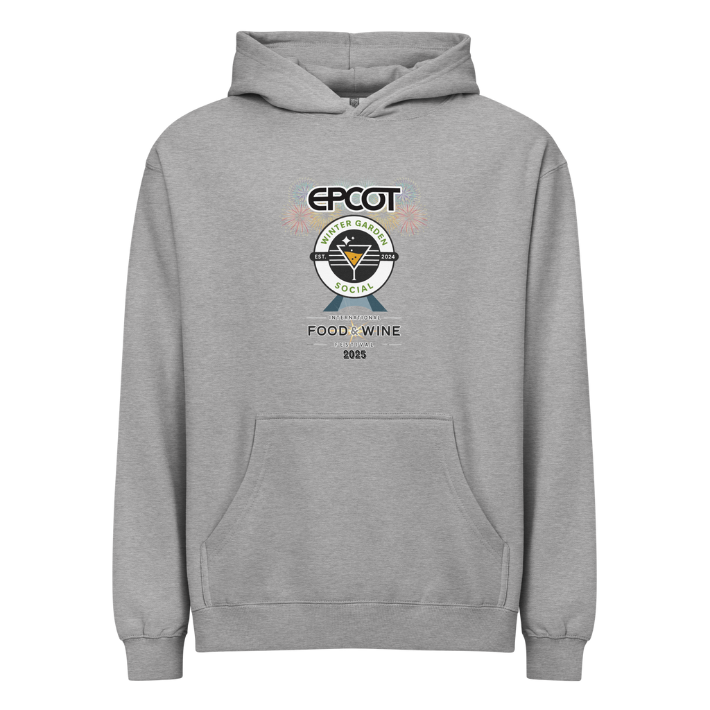 Food & Wine 2025 (Black) - Men’s box hoodie