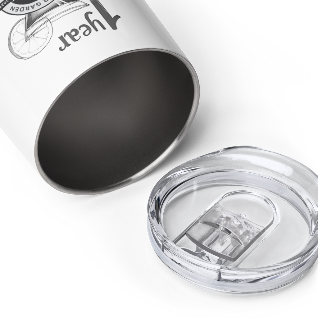 Food & Wine - Wine tumbler (B&W)